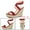 Red, variant on BLISSFUL STEP Women's Sandals Slingback Crisscross Espadrille Wedge Sandals Red 7.5
