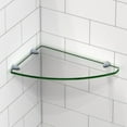thumbnail image 3 of DreamLine 12 in. x 8 in. Corner Glass Shelf in Oil Rubbed Bronze, 3 of 6