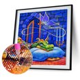 thumbnail image 2 of Cuadros Decorativos 5D DIY Diamond Painting Kits Cartoon Green Dragon Full Round Drill Crafts Sywqhk Nuevos Originales, 2 of 9