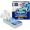 thumbnail image 1 of Royale 3 ply Facial Tissue, 8 Pocket Packs, 10 Tissues per Pack, 1 of 7