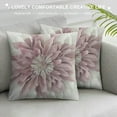 thumbnail image 3 of Nawypu  Decorative Throw Pillow CoversHandmade Flower Cushion Cover Cases Accent Pillowslip Square Gift Home Sofa Car Bed Room Decor Rose Gold, 3 of 5