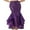 Purple, variant on YiZYiF Womens Mermaid Tail Maxi Skirt Sparkly Sequined Skirts Cosplay Costume Green XXL