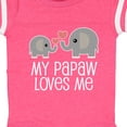 thumbnail image 4 of Inktastic Papaw Grandpa Loves Me Boys or Girls Baby Bodysuit, 4 of 5