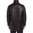 thumbnail image 2 of Chaqueta de piel para hombre Marc New York Marrón Pequeña, 2 of 4