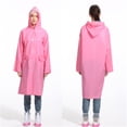 thumbnail image 2 of Imperméable Portable Eva Voyage Extérieur Transparent Ponchos de Pluie à Capuche, 2 of 5