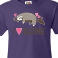 thumbnail image 4 of Inktastic I Love Sloths Youth T-Shirt, 4 of 5