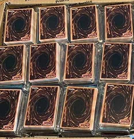 YuGiOh 4000 Mixed Cards Bulk Trading Card Game Lot Includes 100 Holos