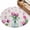 Off-White, variant on Pink Tulips Entryway Rug 2x3ft Washable Non Slip Bathroom Rug Low Pile Indoor Floor Front Door Mat Rustic Floral Flowers Petals Brown Rectangle Area Rugs Carpet for Kitchen Office Dining Room Home