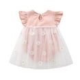 thumbnail image 2 of LOVZFMLL Robe Douce en Maille Imprimée pour Filles Manches Courtes Col Rond, 2 of 2