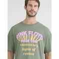 thumbnail image 4 of Pink Floyd Men's & Big Men's Drop Shoulder Graphic Tee, Sizes S-3XL, 4 of 5