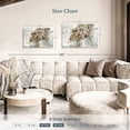 thumbnail image 4 of Elephant Stock Daisy Arrangement Wall Art - Horizontal Canvas Wall Art - Living Room Wall Decor - Floral And Botanical Canvas - Brown And Beige Decor By George Bjorkland - 36" x 24", 4 of 8