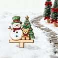 thumbnail image 3 of Christmas Decorations Outdoor Yards Signs, Xmas Santa Claus Signs with Stakes, Merry Christmas Yard Decorations for Front Door Lawn Patio Garden, 3 of 5