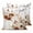 White, variant on White Pumpkins Fall Throw Pillow 18x18 Inch, Thanksgiving Floral Botanical Rustic Waterproof Outdoor Pillow Covers with Insert, Decorative Pillowcase Cushion for Couch, Sofa, Bed, Patio, Garden