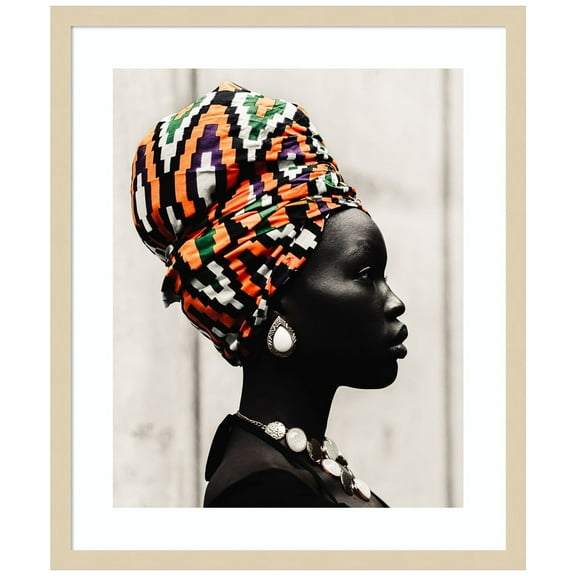 Amanti Art Black is Style Wood Framed Wall Art Print