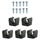 thumbnail image 2 of Clips para palos de piscina, 5 uds., Clips para caña de pescar, estante montado en la pared, Clips de almacenamiento, 2 of 9