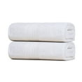 thumbnail image 3 of Dewall Maisons Elegant White 2-Piece Bath Sheet Set, 35" x 70" - Plush 100% Cotton - Soft, Absorbent Towels For a Lavish Bathroom Experience, 3 of 8