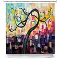 thumbnail image 1 of Shower Curtains 70" x 84" from DiaNoche Designs by Lam Fuk Tim - Color Tree VI, 1 of 1