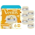thumbnail image 1 of Venus MoistureGlide Women's Razor Blades, With Built-in Shave Gel Bars, 6 Razor Blade Refills, 1 of 16