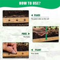 thumbnail image 4 of 30 Inch Wooden Plant Ruler, Foldable Seed Planting Ruler with Holes, 4 of 5