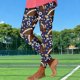 thumbnail image 5 of TaTaai Women Fashion Rugby Random Print Skinny Yoga Pants Casual Leggings Stretchy Fabric Ladies Fitness Daily Outdoor Street Wear No Fading Non-See-Through Stylish Pants Gift, 5 of 5