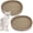 Brown, variant on Silicone Dog Food Plate Shallow Dog Bowl Flat Cat Dish 1 Pack Small Puppy Plates for Small Dogs and Cats Whisker Fatigue Pet Feeding Bowls for Dry and Wet Food (Yellow)