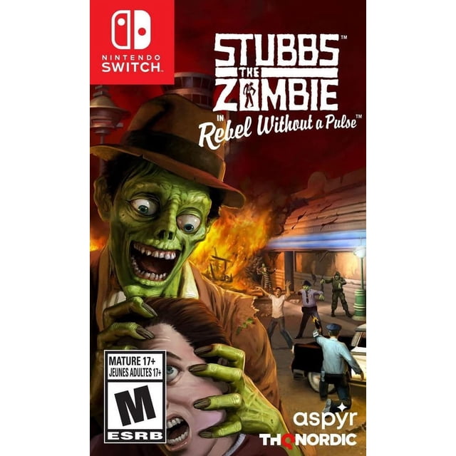 Stubbs the Zombie in Rebel Without a Pulse Nintendo Switch