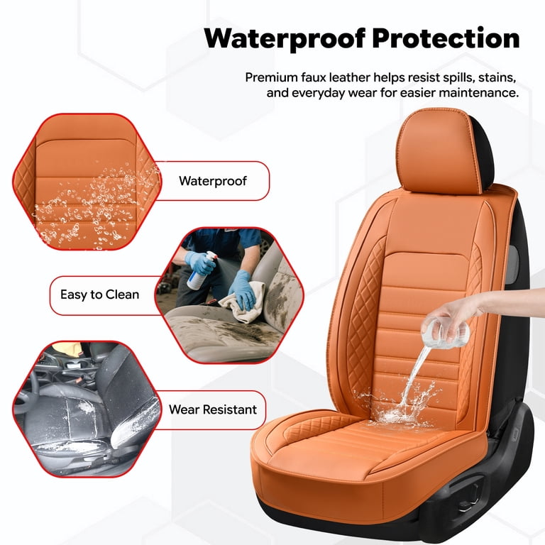 Fit for Jaguar Xj8 2006 Automotive Seat Covers Durable Leather Daily ...