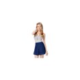 thumbnail image 1 of Aeropostale Jupe Patineuse à Œillets pour Femmes, Bleu, Juniors, Moyen, 1 of 3