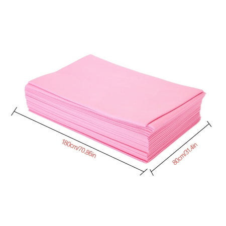 sheet woven soft non disposable 10pcs salon sheets bed pink beauty travel