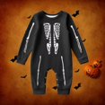 thumbnail image 4 of QTSHPN Family Halloween Pajamas Matching Sets Long Sleeve Top and Pants Cozy Home Loungewear Comfortable Pajamas, 4 of 5