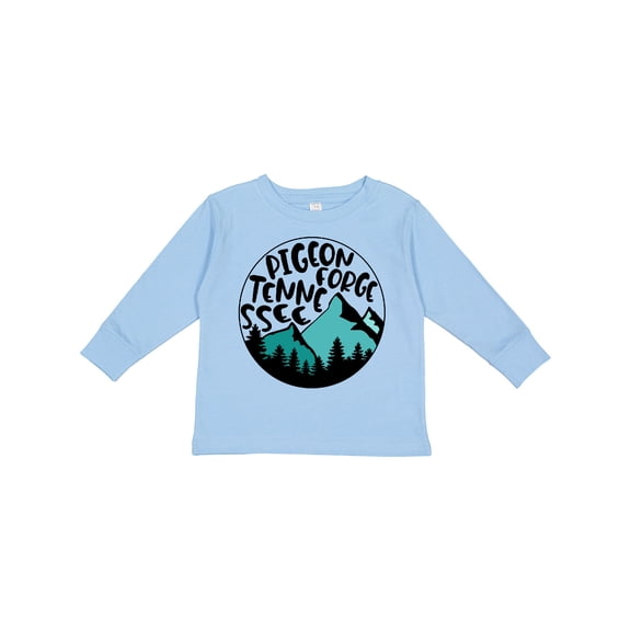 Inktastic Pigeon Forge, Tennessee- Mountains Boys or Girls Long Sleeve Toddler T-Shirt