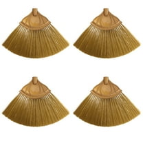 Worgeous 4pcs Sweeper Head Refill Broom Replacement Plastic Broom Part Broom Head Replacement