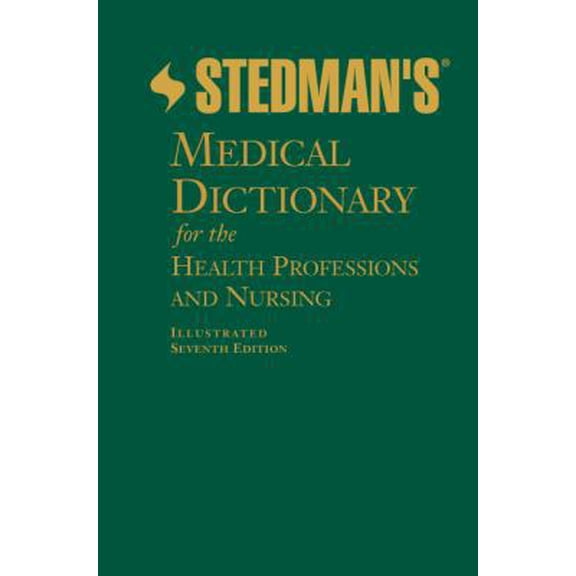 Pre-Owned Stedman's Medical Dictionary for the Health Professions and Nursing (Paperback) 1608316939 9781608316939