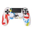 thumbnail image 4 of Coque en Silicone de Style Multicolore XYCCA + 2 Capuchons de Joystick pour les Accessoires de Protection du Contrôleur PS4 XYCCA, 4 of 5