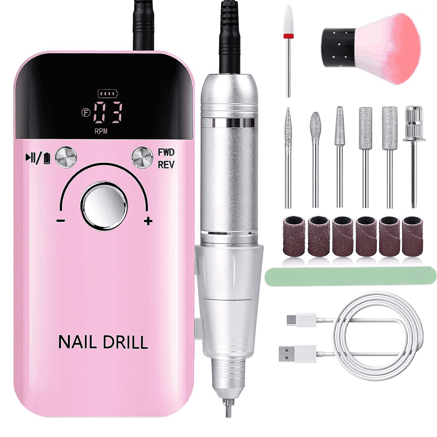 IDFINE Electric Nail Drill Professional, 45000 RPM photo 1