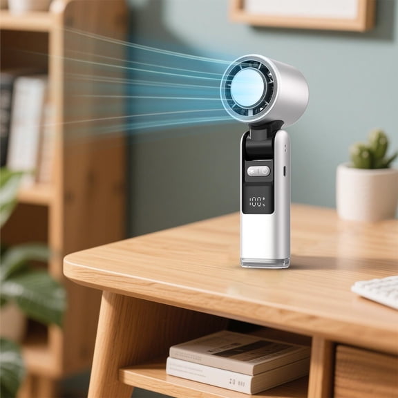 2026 Portable Fan Portable Rechargeable Handheld Fan With Powerful Airflow Perfect For Personal Outdoor Activities And Use