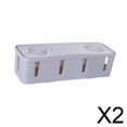 thumbnail image 1 of Estuche para guardar cables,Caja de almacenamiento de enchufes de cable Caja de gestión de cables,Caja organizadora de cables,caja de enchufes para cables,caja portátil,Estuche de, 1 of 8