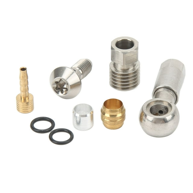 Domqga Bike Olive Hose Adapter Fittings,Mountain Bike Olive Hose