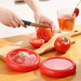 thumbnail image 3 of Silicone Fruit Storage Box, Set of 4 Reusable Storage Containers for Fridge, 3 of 5
