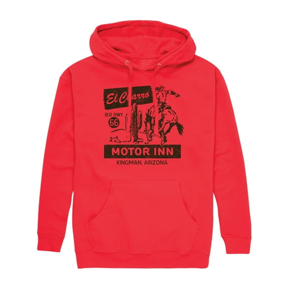 Instant Message - El Charro Motor Inn - Men's Pullover Hooded Fleece Sweatshirt
