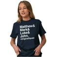 thumbnail image 5 of Matthew Mark Luke John Squad Men's Graphic T Shirt Tees Brisco Brands L, 5 of 6