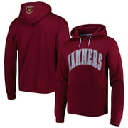 Men's Claret West Ham United Retro Pullover Hoodie