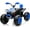 Blue, variant on Trilenars 24v 2 Seater Ride on ATV Car in Black with Dual Motor,Black