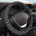 thumbnail image 6 of KLL Car Steering Wheel Cover, Universal 15 inch, Soft Elastic and Comfortable,Car Accessories Decorations-Colorful Tropical Leaves, 6 of 7