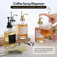 thumbnail image 3 of Dispensador de sirope de café CNWSGEM 500 ml con accesorios, paquete de 4, 3 of 7