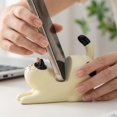 thumbnail image 4 of Cat Phone Stand Whimsical Cute Kitty Smartphone Holder for Desk Office Tablet Support Stand Home Decoration Practical Stationery Gift, 4 of 5