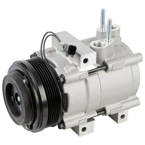 AC Compressor & A/C Clutch For Ford Explorer & Mercury Mountaineer V6 2006 2007 2008 2009 2010 w/o Rear AC - BuyAutoParts
