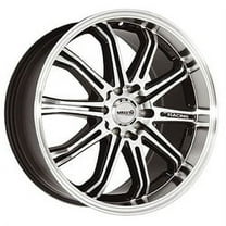 17x7 Maxxim 41MB Ferris Machined W/Gloss Black Wheel 5x110 (40mm)