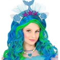 thumbnail image 4 of Blue or Pink Mermaid Headband Underwater World Mermaid Fin Headband, 4 of 4