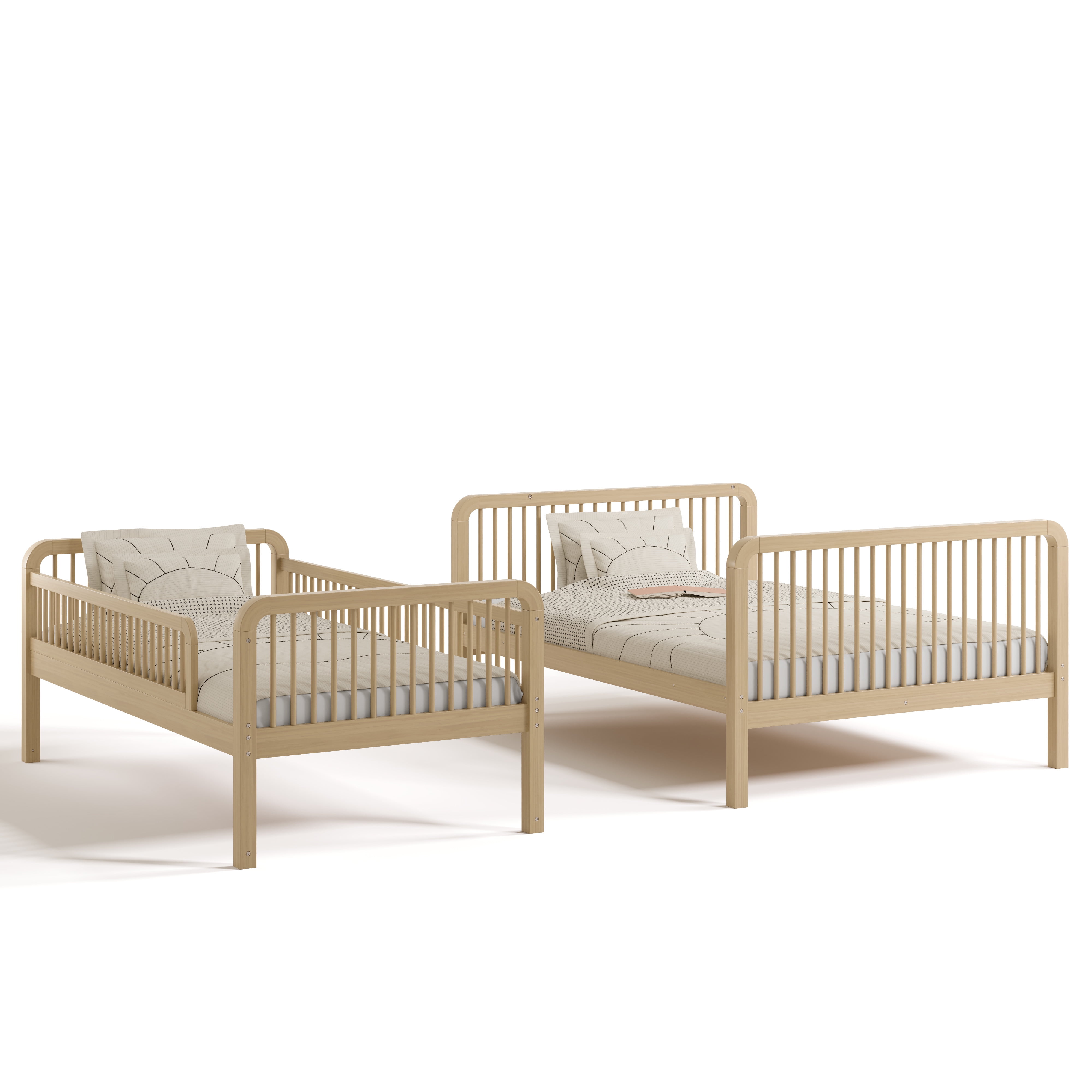 Storkcraft Pasadena Twin Over Full Bunk Bed, Driftwood